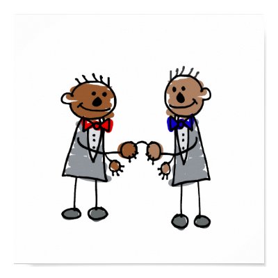 African Gay Couple Posters by samesexmarriage