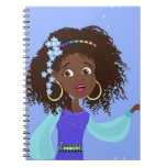 African girl Portrait Notebook