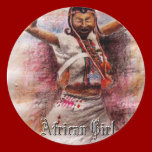 AFRICAN GIRL  stickers