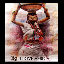 AFRICAN GIRL  t-shirts