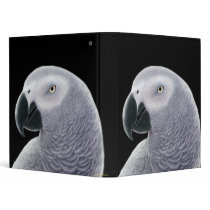 African Gray Parrot Avery Binder