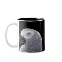African Gray Parrot Mug