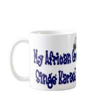 African Grey mugs by Shadrack48 African Grey mugs