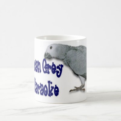African Grey Mug by Shadrack48