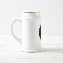 African Grey Parrot Beer Stein Mug