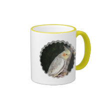 African Grey Parrot Coffee Mug