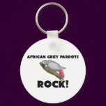 African Grey Parrots Rock