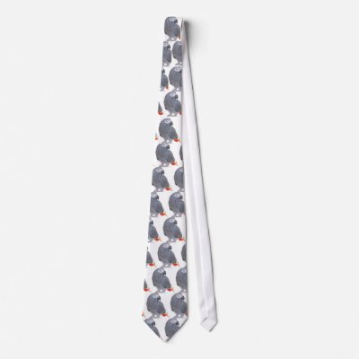 African Grey Tie by mavimet