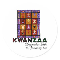 African Heritage stickers by Kwanzaa African Heritage stickers