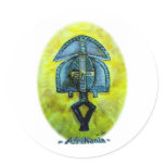 African icon: Kota (Gabon) Sticker