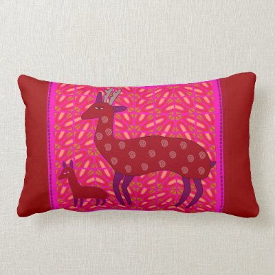 African Influence Design Pillow by FABTIES