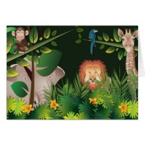 African Jungle Card