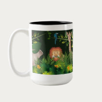 African Jungle Mug by naturespaintbox African Jungle Mug