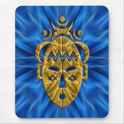 African king mouse pads by jbouzou