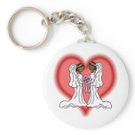 African Lesbians Keychains