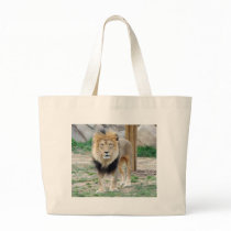 African Lion Tote Bag