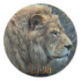AFRICAN LION Big Five Big Cat Wildlife Stickers
