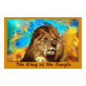 African-Lion-King of the Jungle posters