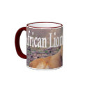 african lion mugs by adeolagbadamosi african lion mugs