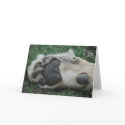 "African Lion Paw" Greeting Card