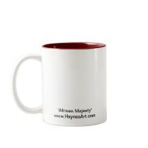 'African Majesty' ceramic mug