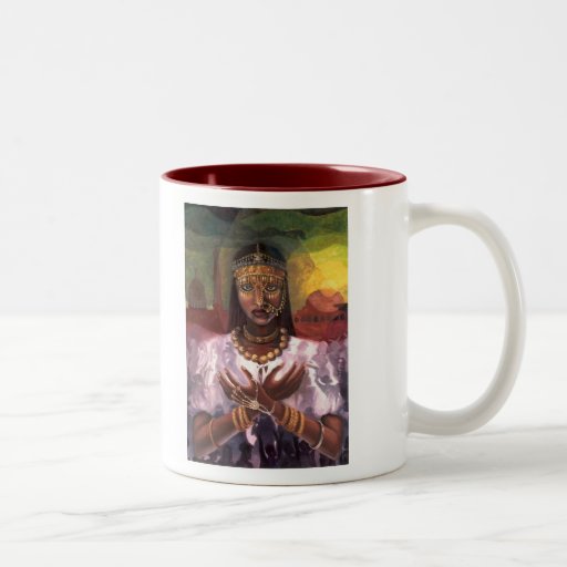 'African Majesty' ceramic mug