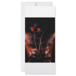 african man card custom rack cards