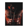 african man postcard