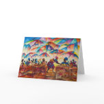African Marketplace II Note Card