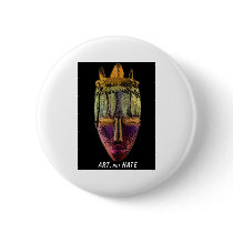 AFRICAN-MASK by manda buttons by junglewalkcom AFRICAN-MASK by manda buttons