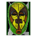 African Mask cards by Chocolate_honeybee African Mask cards
