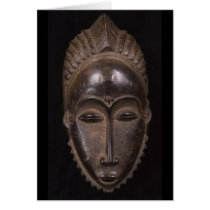 African Mask. Card by cARTerART