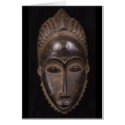 African Mask. Card by cARTerART
