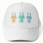 African mask hats