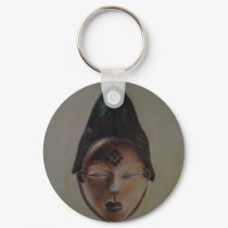 African Mask keychains by Omawale African Mask keychains