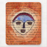 African Mask Mouse Pad