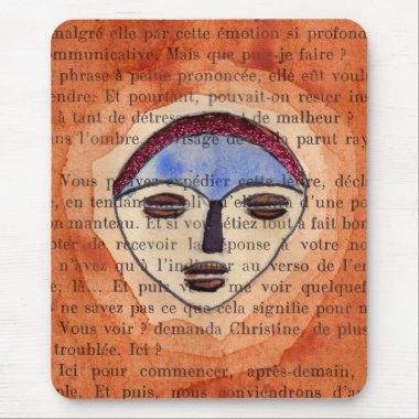 African Mask Mousepad