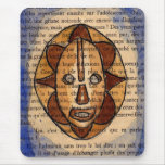 African Mask Mouse Pad