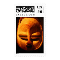 African Mask postage by ellienyc African Mask postage