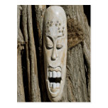 African Mask Postcard
