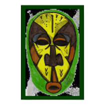 African Mask posters by Chocolate_honeybee African Mask posters