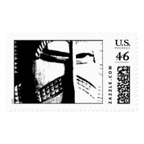 African Mask Stamp