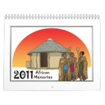 African Memories /Eish Studio Wall Calendars