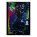African Moon II cards by blackart African Moon II cards