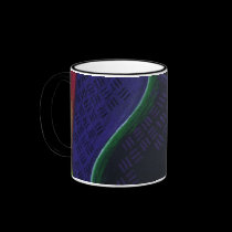 African Moon II mugs