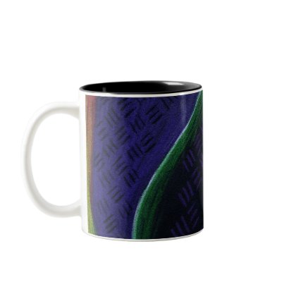 African Moon III Mugs by blackart
