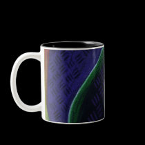 African Moon III mugs