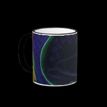African Moon IV mugs