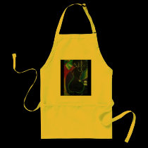 African Moon Miami Deco aprons
