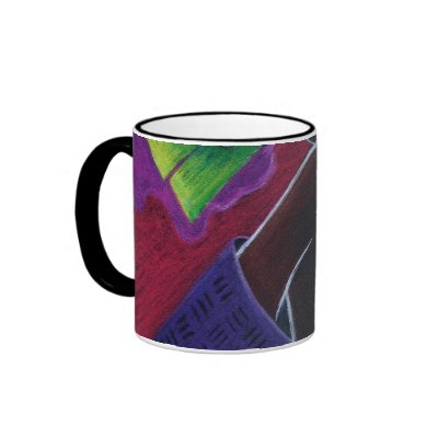 African Moon VI Mugs by blackart